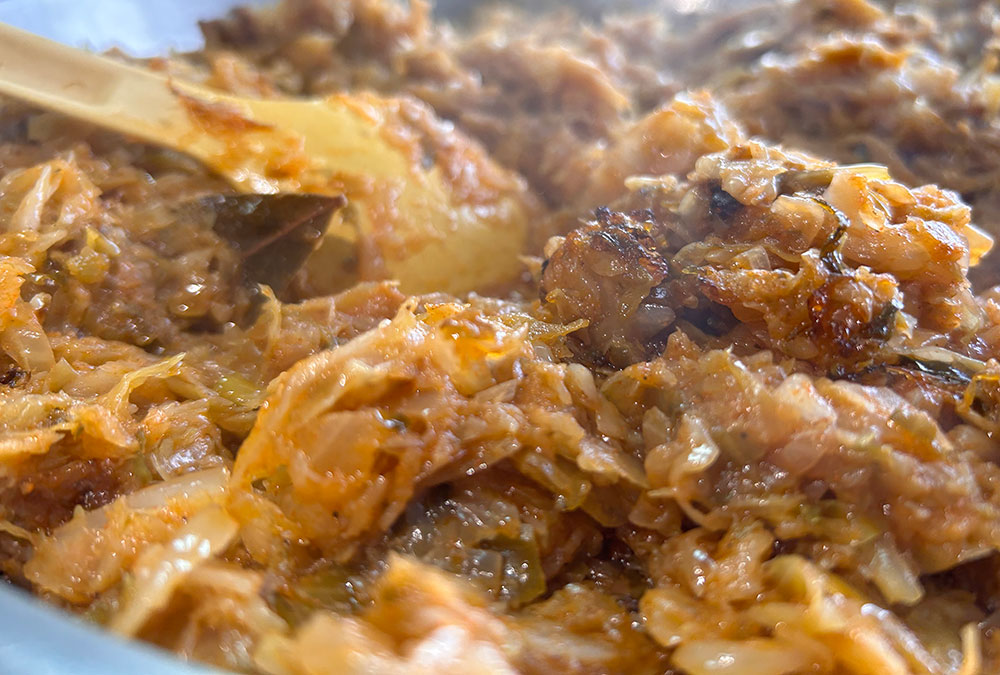 Ukusan, vruć podvarak. Tradicionalno srpsko jelo, podvarak.